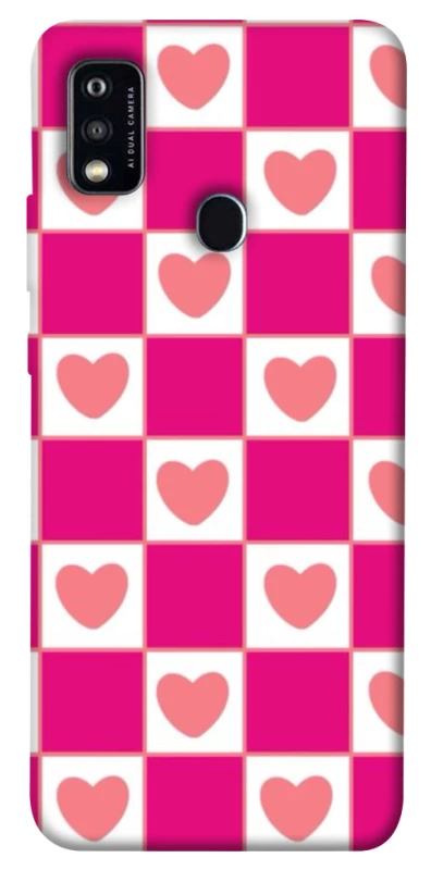 Чехол на ZTE Blade A51 Chess heart фото 1 из 1