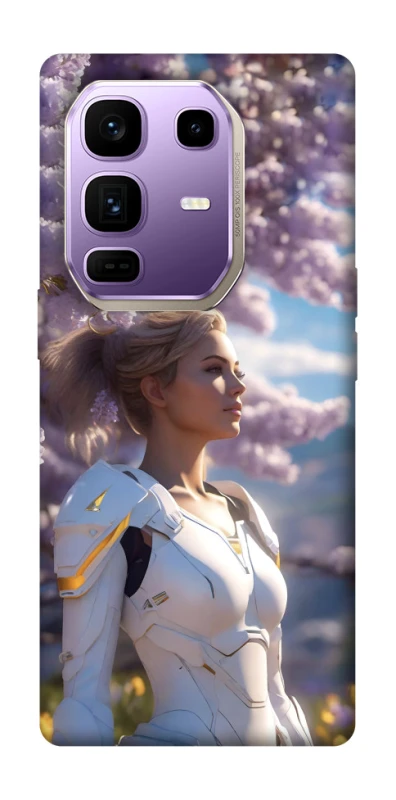 Чехол на Infinix Note 50 Pro+ Cyber space girl ver.1 фото 1 из 1
