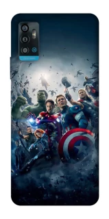 Чехол на ZTE Blade A71 Marvel heroes фото 1 из 1