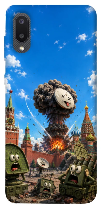 Чохол на Samsung Galaxy A02 Moscow never sleeps ver.7 фото 1 з 1