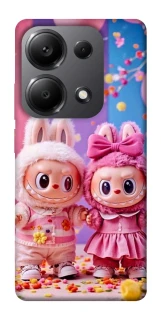 Чехол на Xiaomi Redmi Note 13 Pro 4G Labubu twins ver.2 фото 1 из 1