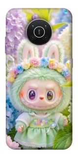 Чехол на Nokia X10 / X20 Labubu & Flowers ver.2 фото 1 из 1