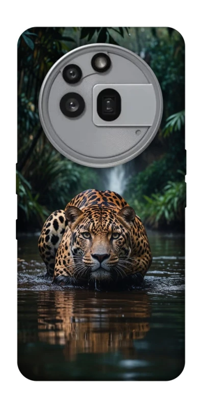 Чохол на Nothing Phone (3a) Pro Leopard in water фото 1 з 1
