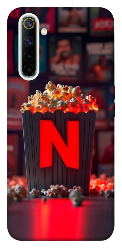 Чехол на Realme 6 Netflix and popcorn фото 1 из 1