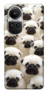 Чохол на Oppo Reno 10 Doggy Pug Love фото 1 з 1
