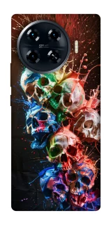 Чохол на TECNO Spark 20 Pro+ Skulls фото 1 з 1
