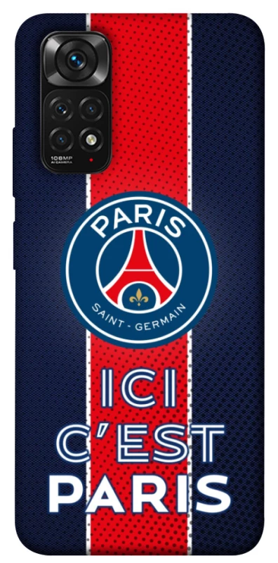 Чохол на Xiaomi Redmi Note 11 (Global) / Note 11S FC PSG v1 фото 1 з 1