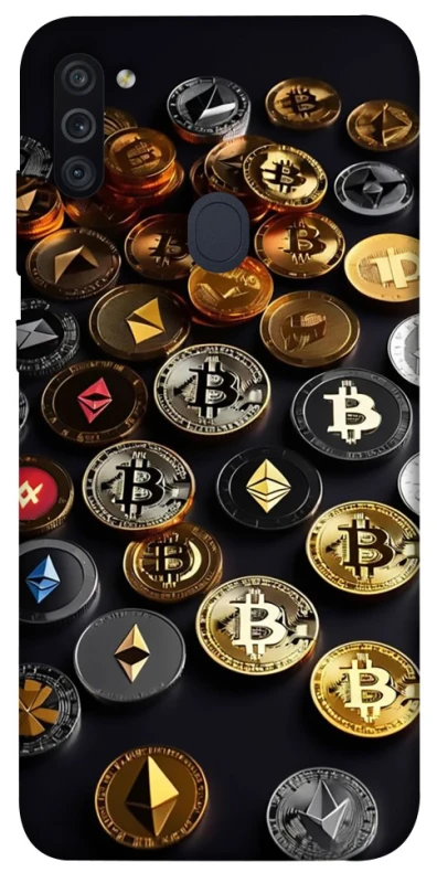 Чехол на Samsung Galaxy M11 Many coins фото 1 из 1