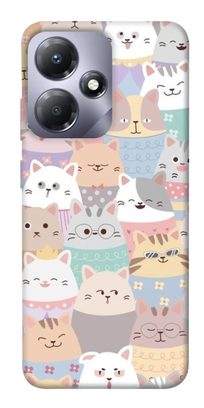 Чохол на Infinix Hot 30i Funny Kittens ver.2 фото 1 з 1