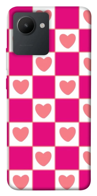 Чохол на Realme C30 Chess heart фото 1 з 1