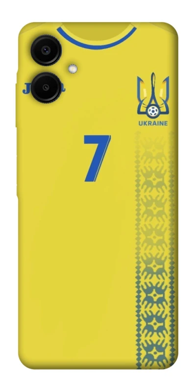 Чохол на Samsung Galaxy A06 UA-Football ver.3 фото 1 з 1