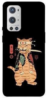 Чехол на OnePlus 9 Pro Кот-самурай фото 1 из 1