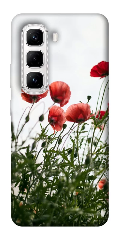 Чехол на Infinix Hot 50 Pro Поле маков фото 1 из 1