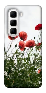 Чехол на Infinix Hot 50 Pro Поле маков фото 1 из 1