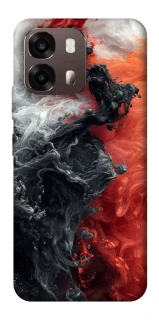 Чохол на Oppo A6 Black and Red фото 1 з 2