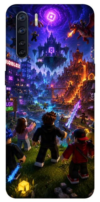 Чохол на Oppo A91 Roblox aesthetics ver.12 фото 1 з 1