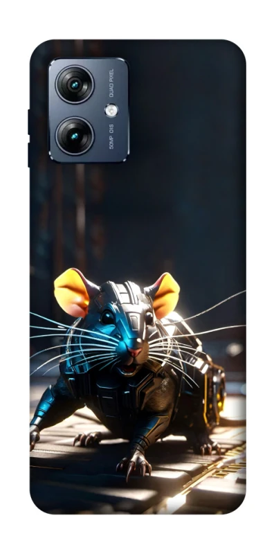 Чохол на Motorola Moto G54 Power Cyber rat фото 1 з 1