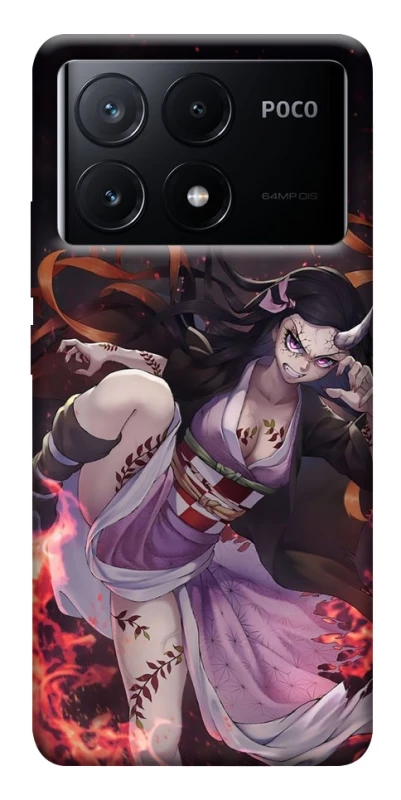 Чехол на Xiaomi Poco X6 Nezuko v2 фото 1 из 1
