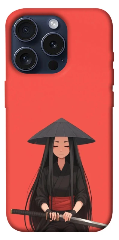 Чехол на Apple iPhone 15 Pro (6.1") Red samurai фото 1 из 1