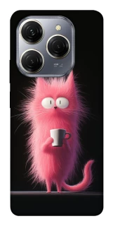 Чохол на TECNO Spark 20 Pro Рожеве кошеня фото 1 з 1