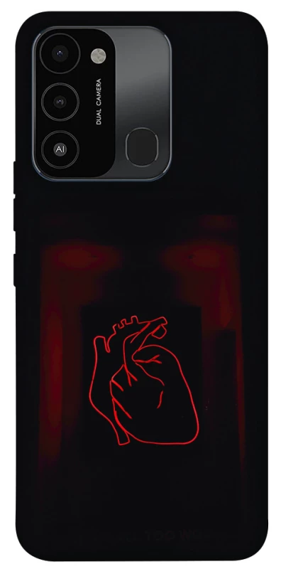 Чохол на TECNO Spark 8C Червоне серце фото 1 з 1