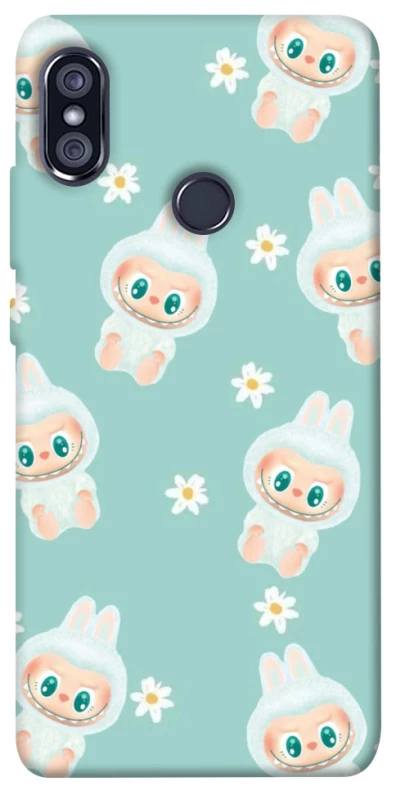 Чохол на Xiaomi Redmi Note 5 Pro / Note 5 (AI Dual Camera) Labubu Green фото 1 з 1