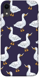 Чохол на Apple iPhone XR (6.1") Гуси з претензією фото 1 з 1