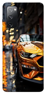 Чохол на Samsung Galaxy S20 FE Golden sports car фото 1 з 1
