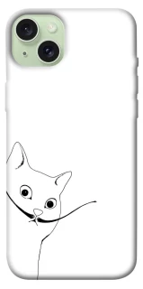 Чехол на Apple iPhone 15 Plus (6.7") Кот Дали фото 1 из 1