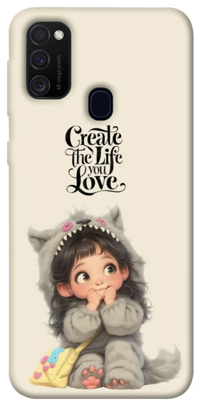 Чохол на Samsung Galaxy M21 Create the life you love фото 1 з 1