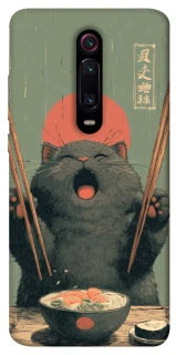 Чохол на Xiaomi Redmi K20 / K20 Pro / Mi9T / Mi9T Pro Hungry Cat фото 1 з 1