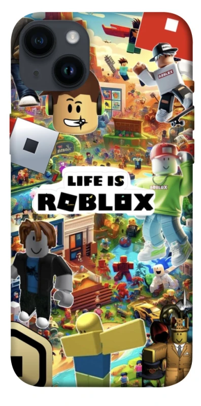 Чохол на Apple iPhone 14 Plus (6.7") Life is Roblox фото 1 з 1