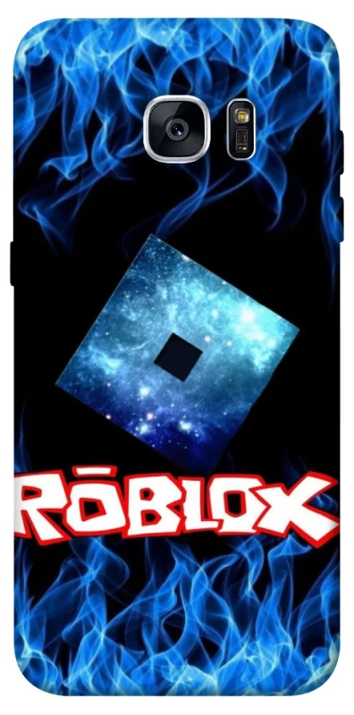 Чохол на Samsung G935F Galaxy S7 Edge Roblox Galaxy Flame Logo фото 1 з 1
