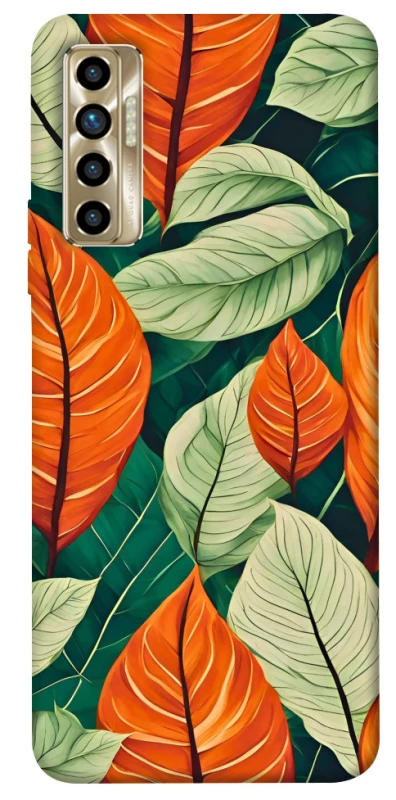 Чохол на TECNO Camon 17P Leaves фото 1 з 1