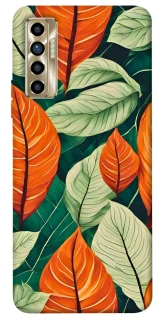 Чохол на TECNO Camon 17P Leaves фото 1 з 1