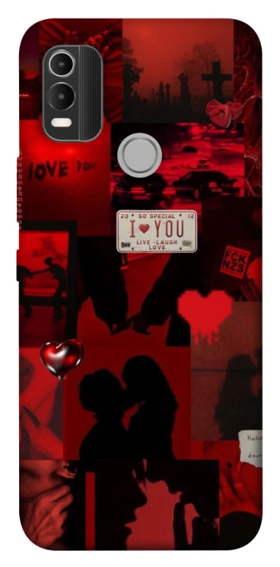 Чохол на Nokia C21 Plus Love collage ver.2 фото 1 з 1
