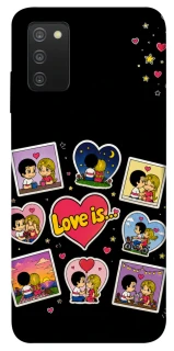 Чехол на Samsung Galaxy A03s Love is ver.2 фото 1 из 1