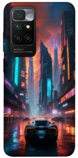 Чехол на Xiaomi Redmi 10 Cyber city фото 1 из 1