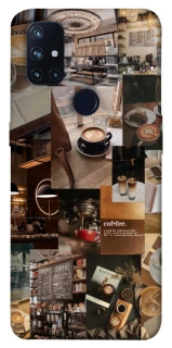 Чохол на OnePlus Nord N10 5G Coffee collage ver.2 фото 1 з 1