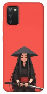 Чехол на Samsung Galaxy A02s Red samurai фото 1 из 1