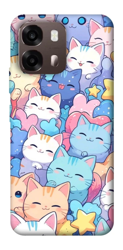 Чохол на Oppo A6 Funny Kittens ver.3 фото 2 з 2