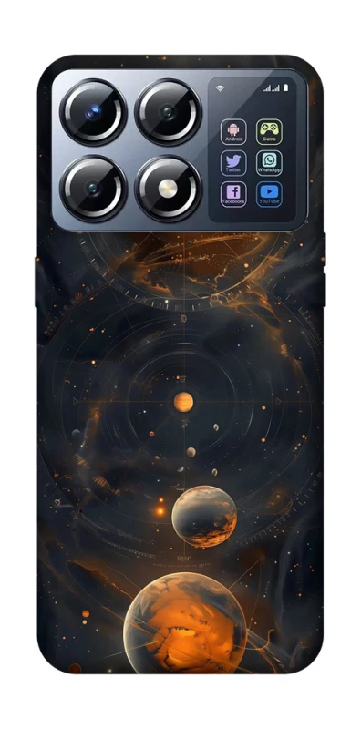 Чехол на Xiaomi POCO X8 Pro Солнечная система фото 1 из 1