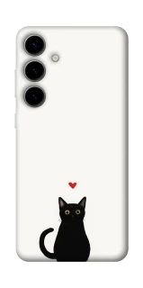 Чохол на Samsung Galaxy S25 cat in love фото 1 Чохол на Samsung Galaxy S25 cat in love фото 1 з 1
