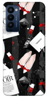 Чехол на TECNO Camon 18 Fashion collage ver.4 фото 1 из 1