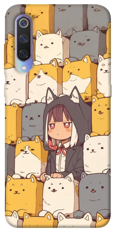 Чохол на Xiaomi Mi 9 Like a cat фото 1 з 1