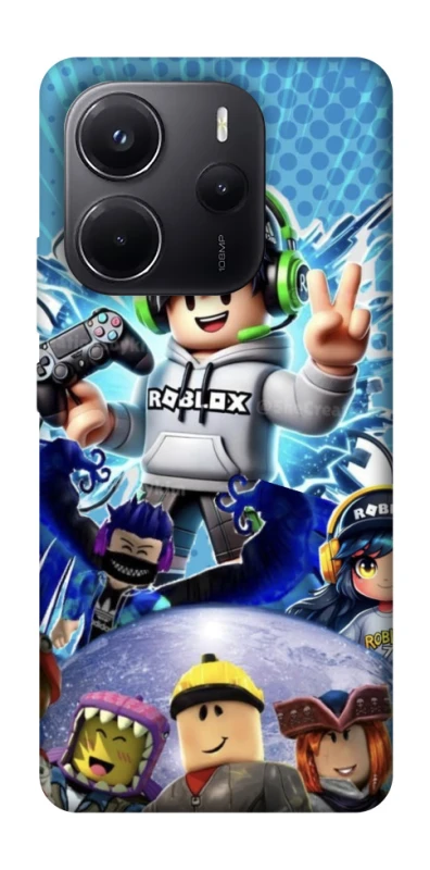 Чехол на Xiaomi Redmi Note 14 5G Roblox collage ver.3 фото 1 из 1
