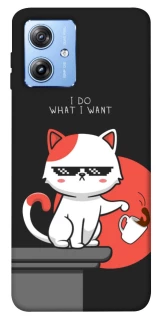 Чохол на Motorola Moto G84 I do what i wont фото 1 з 1