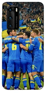 Чехол на Huawei P40 Сборная Украины v3 фото 1 из 1