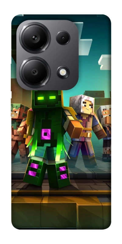 Чехол на Xiaomi Redmi Note 13 Pro 4G Minecraft dungeon фото 1 из 1