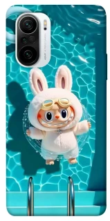 Чехол на Xiaomi Redmi K40 / K40 Pro / K40 Pro+ / Poco F3 Labubu in the pool ver.2 фото 1 из 1